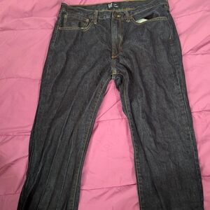 GAP Men's Deep Indigo Straight Jeans